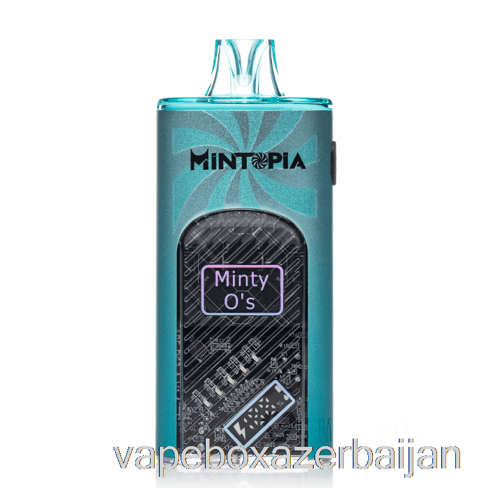 Vape Box Azerbaijan Mintopia Turbo 9000 Disposable Minty Os